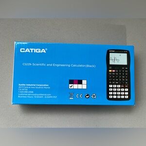 CATIGA CS229 Scientific Calculator Black